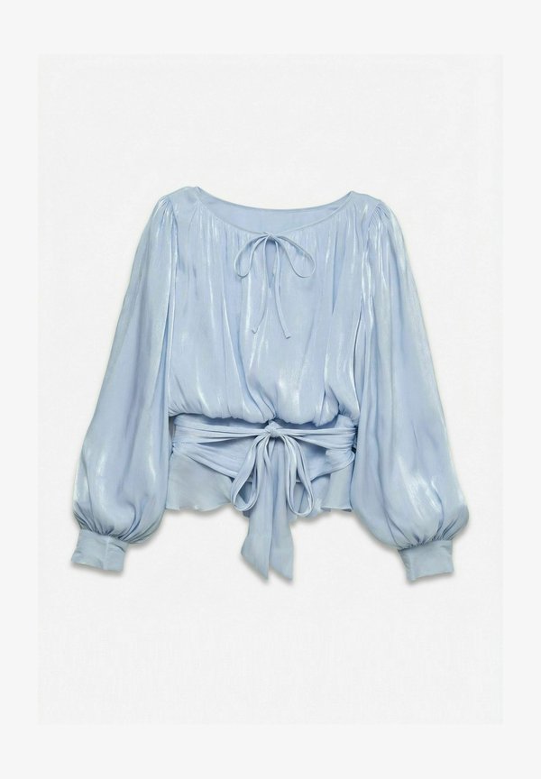 Vero Moda BLOUSE VMELISA TOP - Blouse - cashmere blue
