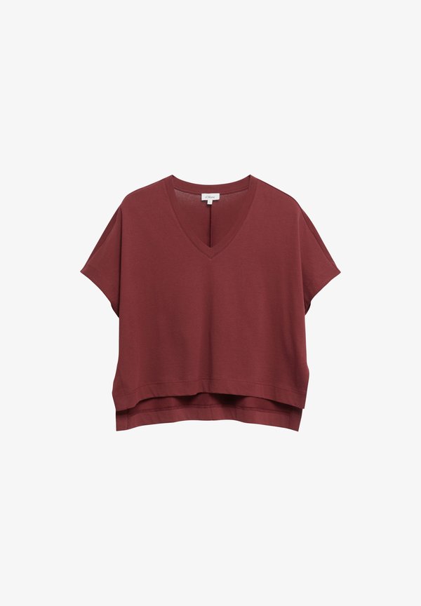 s.Oliver T-SHIRT - Basic T-shirt - bordeaux