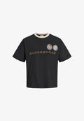 Jack & Jones T-SHIRT PRINTED T-SHIRT - Print T-shirt - black