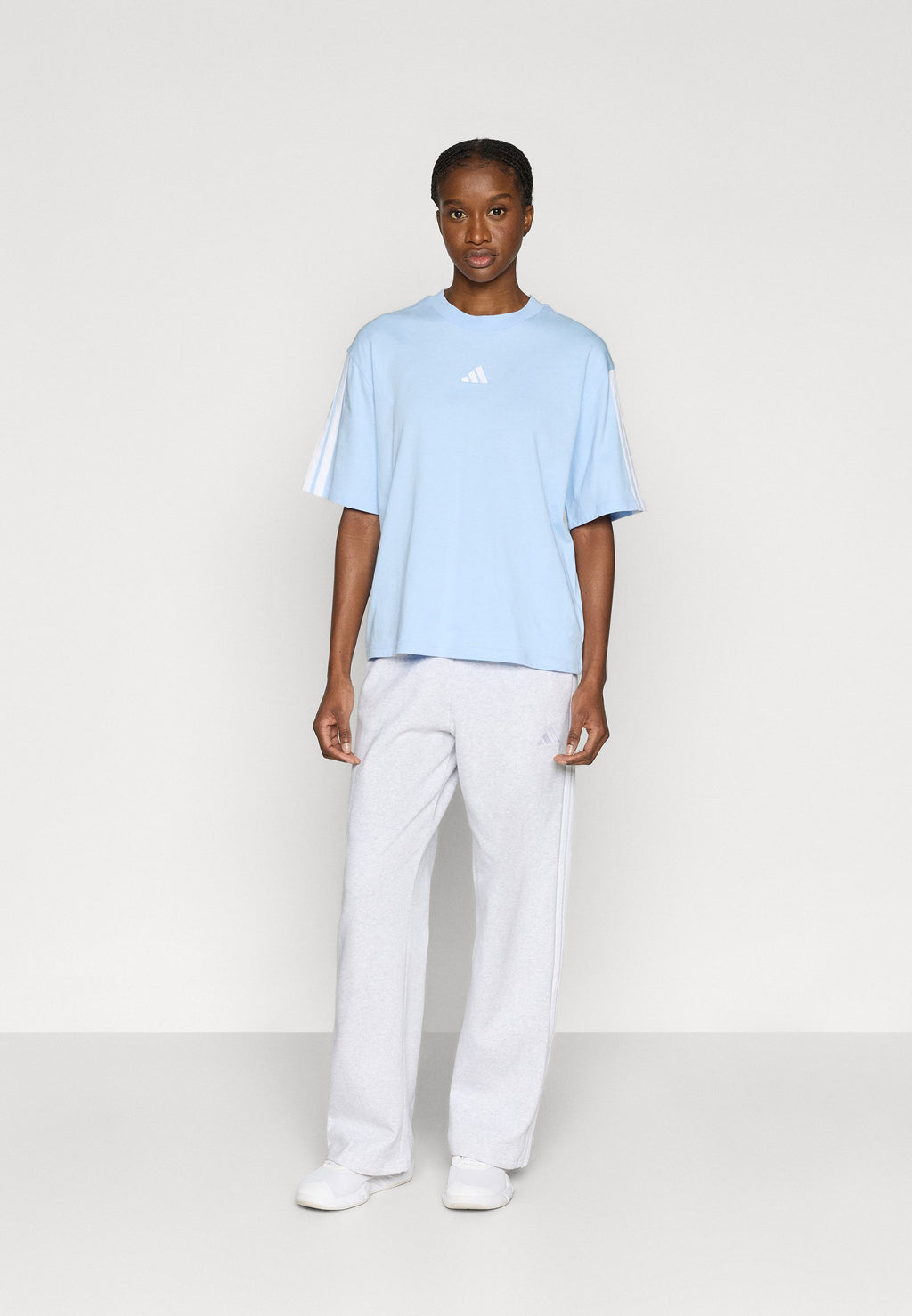 adidas Sportswear ESSENTIALS 3 STRIPES OPEN HEM PANTS