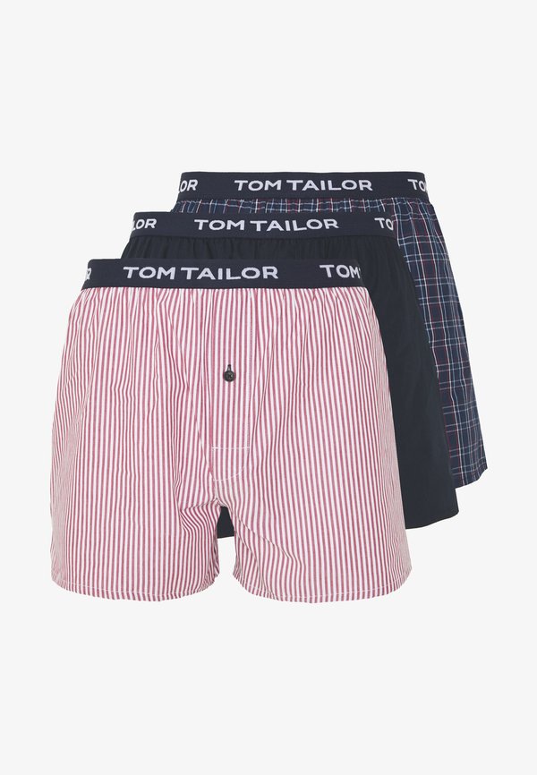 TOM TAILOR 3 PACK - Boxer shorts - red light