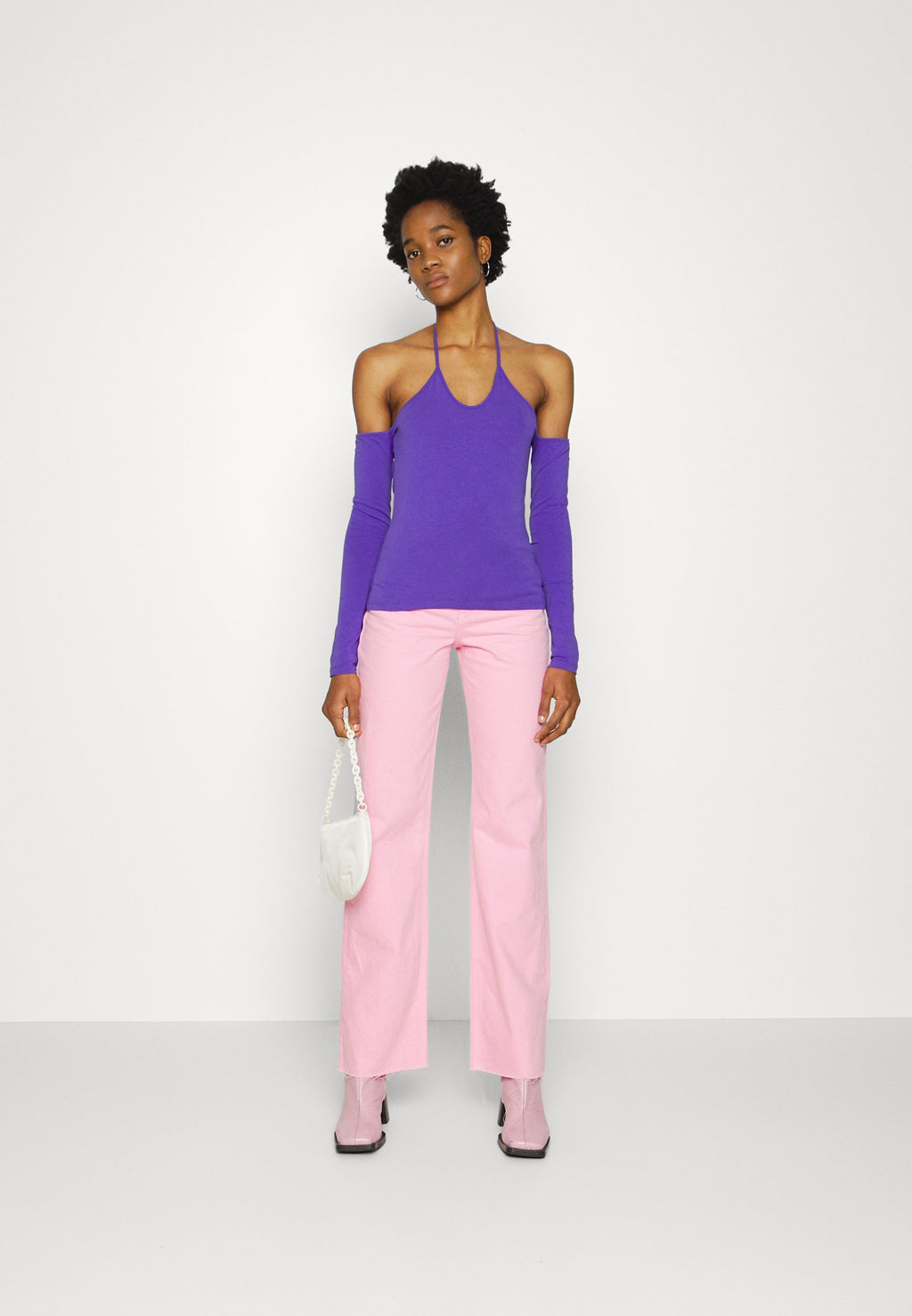 Weekday HALTER CUT OUT LONG SLEEVE