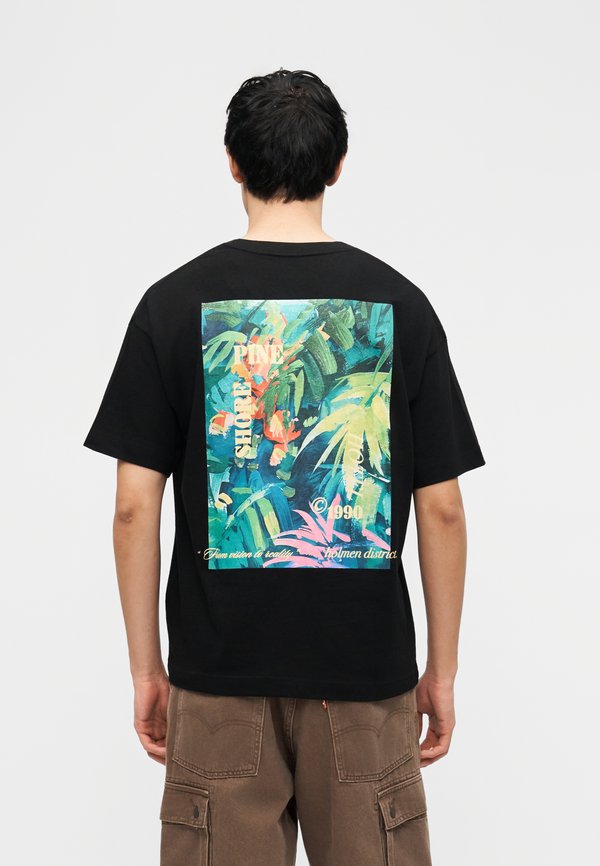 Jack & Jones T- - Print T-shirt - black