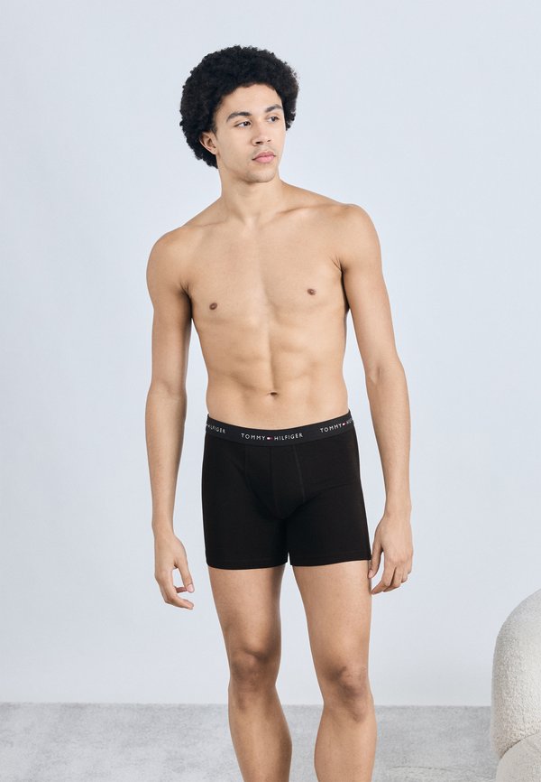 Tommy Hilfiger SIGNATURE 3 PACK - Boxer briefs - black