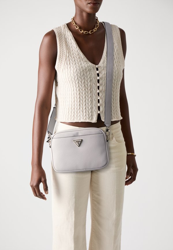 Guess MERIDIAN - Cross body bag - ivory