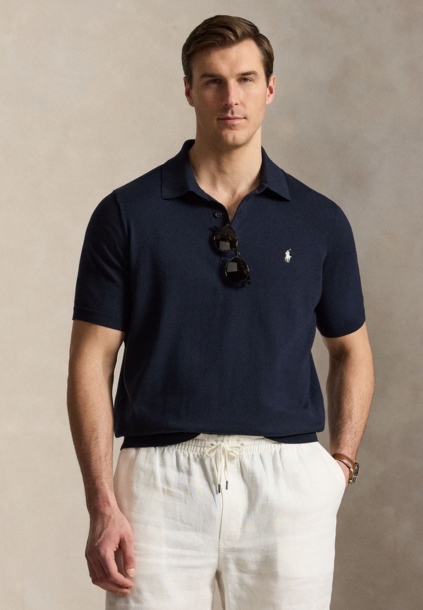 Polo Ralph Lauren Big & Tall COTTON POLO COLLAR SWEATER