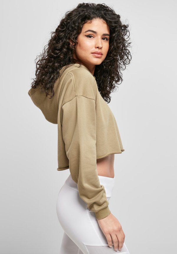 Urban Classics LADIES OVERSIZED CROPPED HOODY