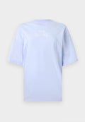 New Balance LINEAR HERITAGE OVERSIZED T-SHIRT - Print T-shirt - lilac