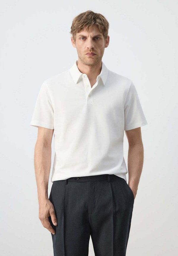Mango ADULT - Polo shirt - white