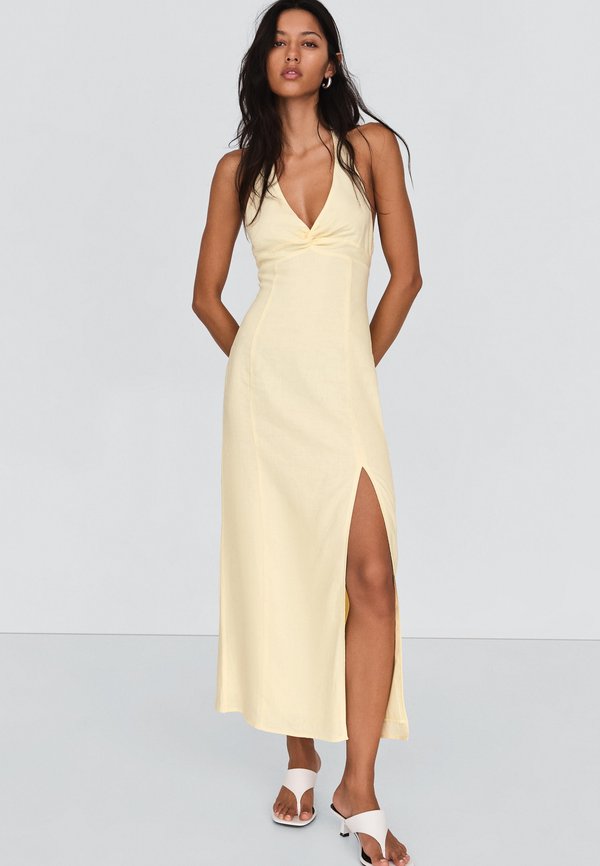 Bershka Day dress - yellow