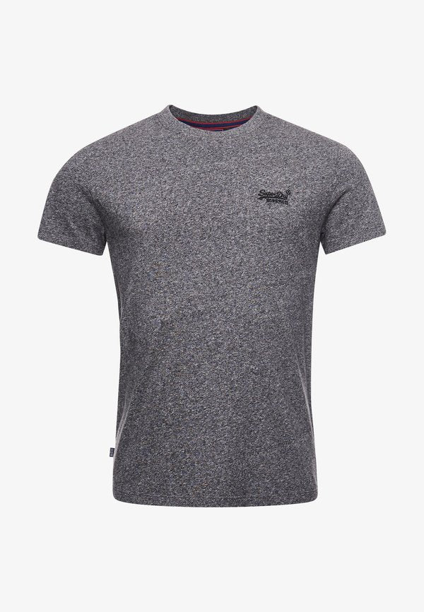 Superdry & Co VINTAGE LOGO  - Basic T-shirt - karst black mega grit