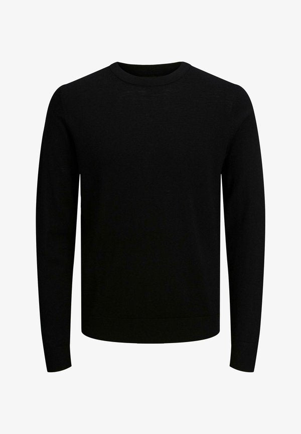 Jack & Jones Knitted Plain Knitted - Jumper - black