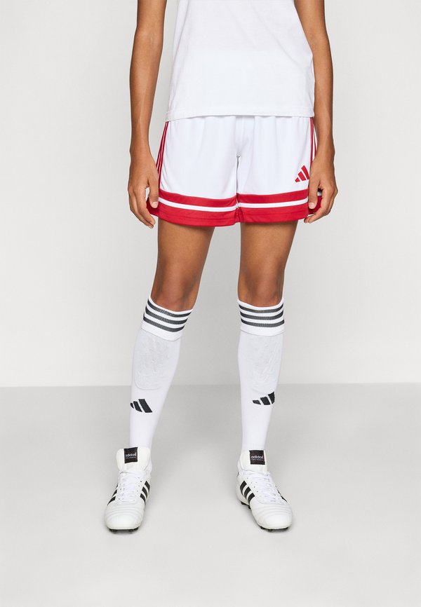 adidas Performance SQUADRA25 SHORTS  WOMEN - Sports shorts - white/team power red