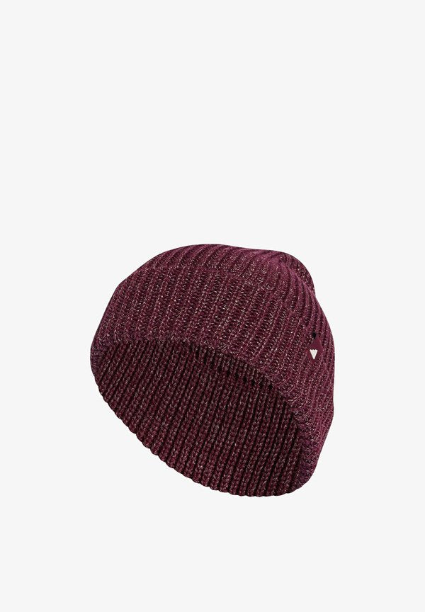 adidas Performance ADIDAS PERFORMANCE GLOW BEANIE UNISEX - Beanie - maroon   white   maroon