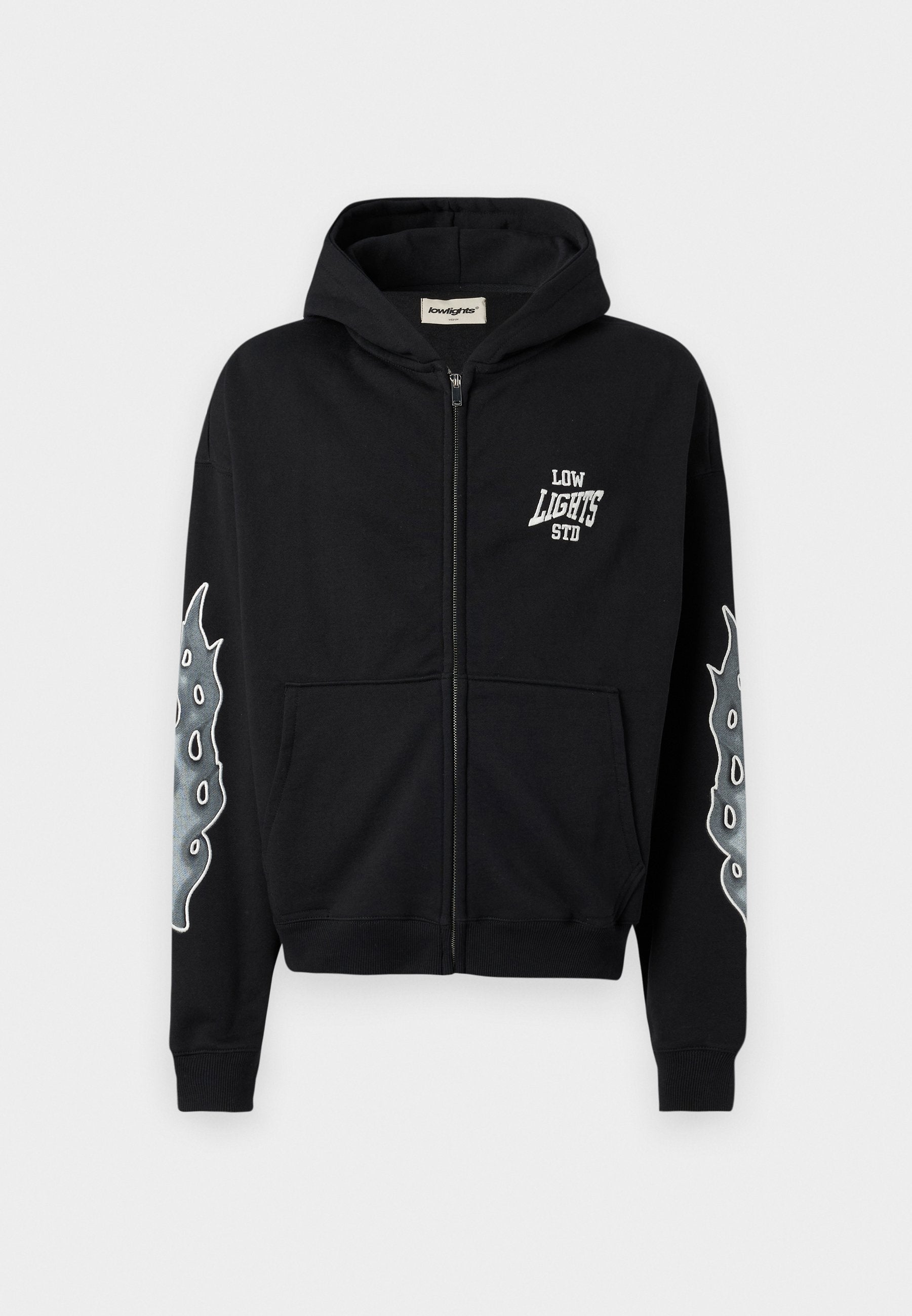 LOW LIGHTS STUDIOS® NITROMETHANE ZIP HOODIE UNISEX