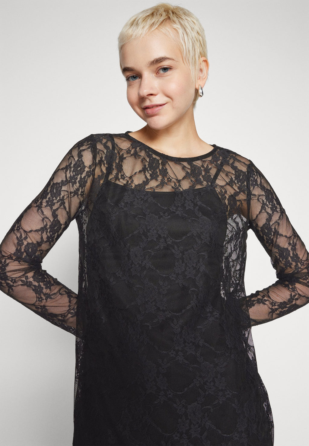 Pieces PCNACY O-NECK SHORT DRESS