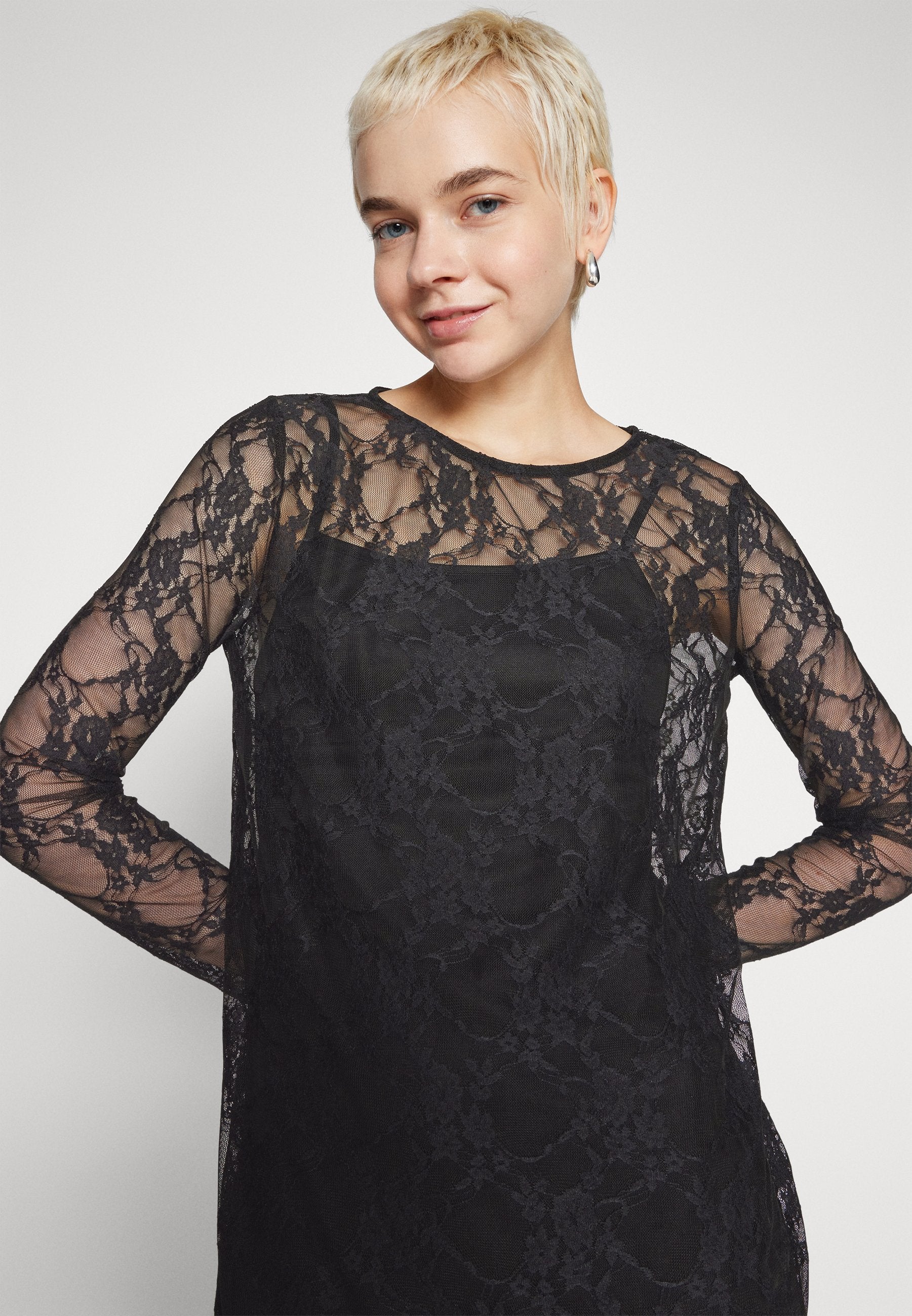 Pieces PCNACY O-NECK SHORT DRESS