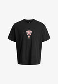 Jack & Jones T- - Print T-shirt - black
