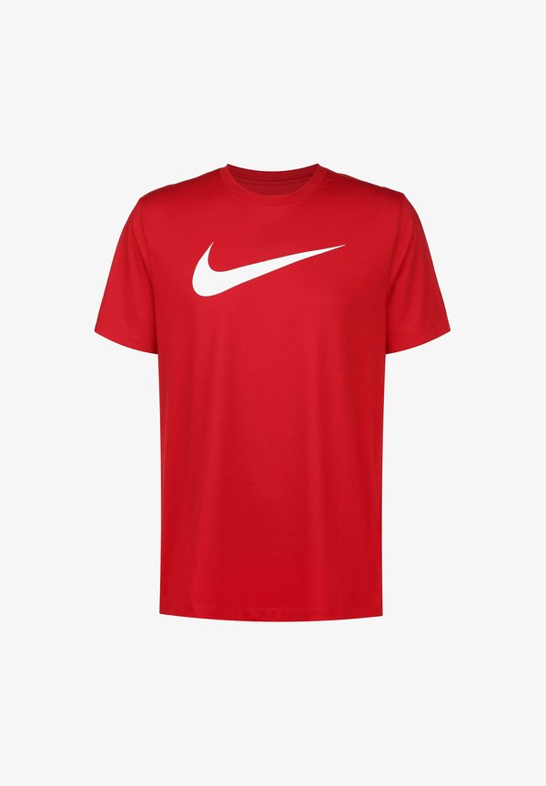 Nike Performance FUSSBALL "DRI-FIT PARK" - Print T-shirt - university red / white