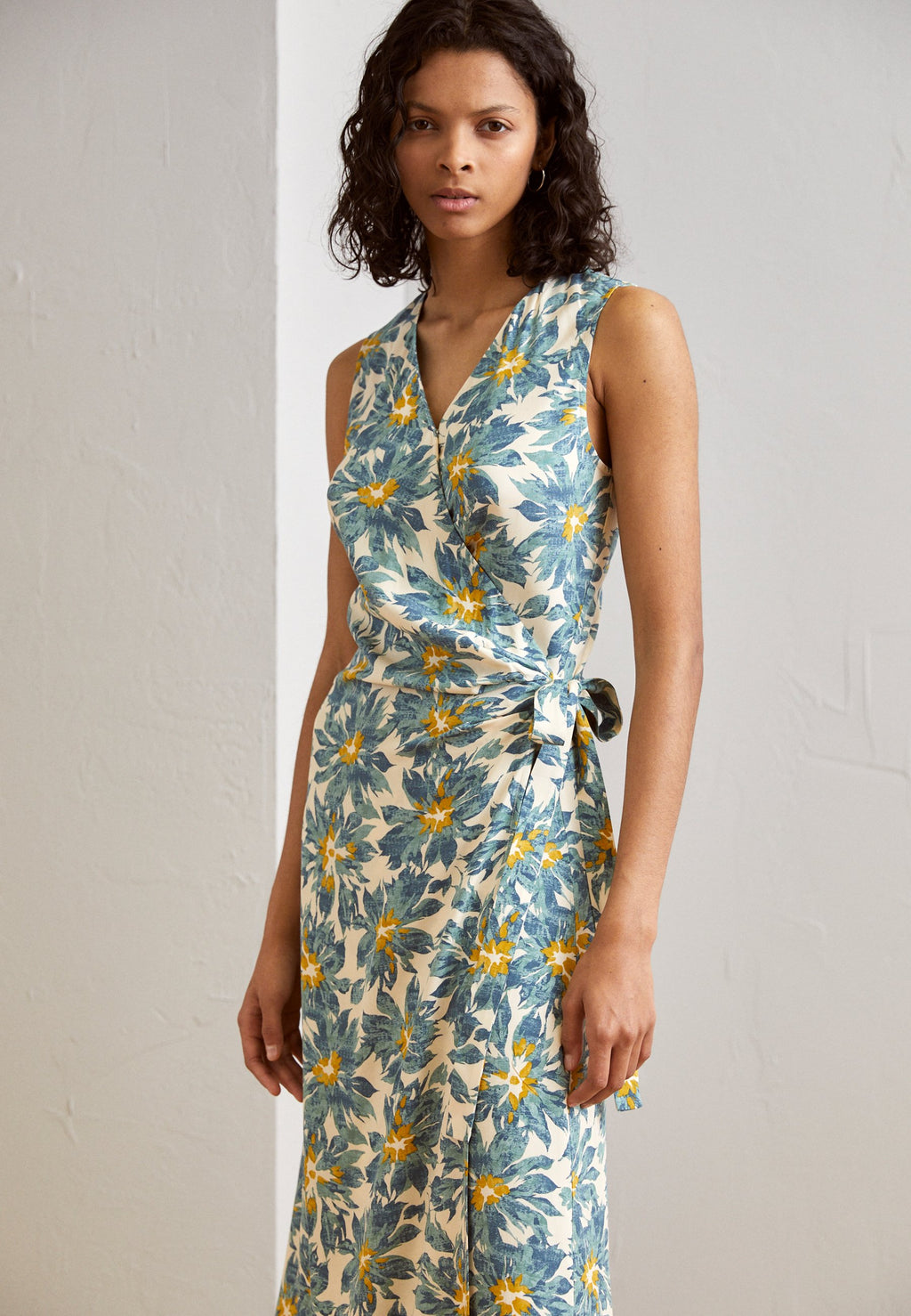 Anna Field WOVEN WRAP DRESS