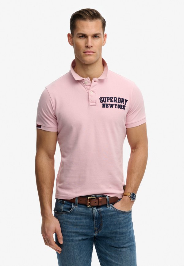 Superdry & Co VINTAGE ATHLETIC - Polo shirt - montauk pink