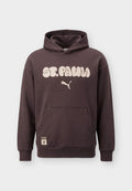 Puma FC ST PAULI GRAPHIC HOODIE - Club wear - chocolate brown/beige