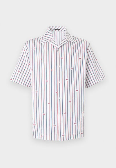 Cavalli Uomo STRIPES AND LOGO RELAXED FIT SHIRT