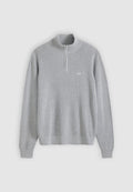 Levi's® QUARTER ZIP - Jumper - mid tone grey heather