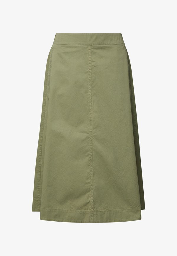 s.Oliver ROCK - A-line skirt - olivgrün