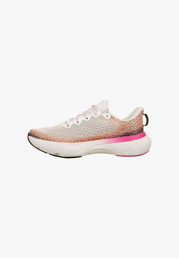 Under Armour INFINITE - Road running shoes - white