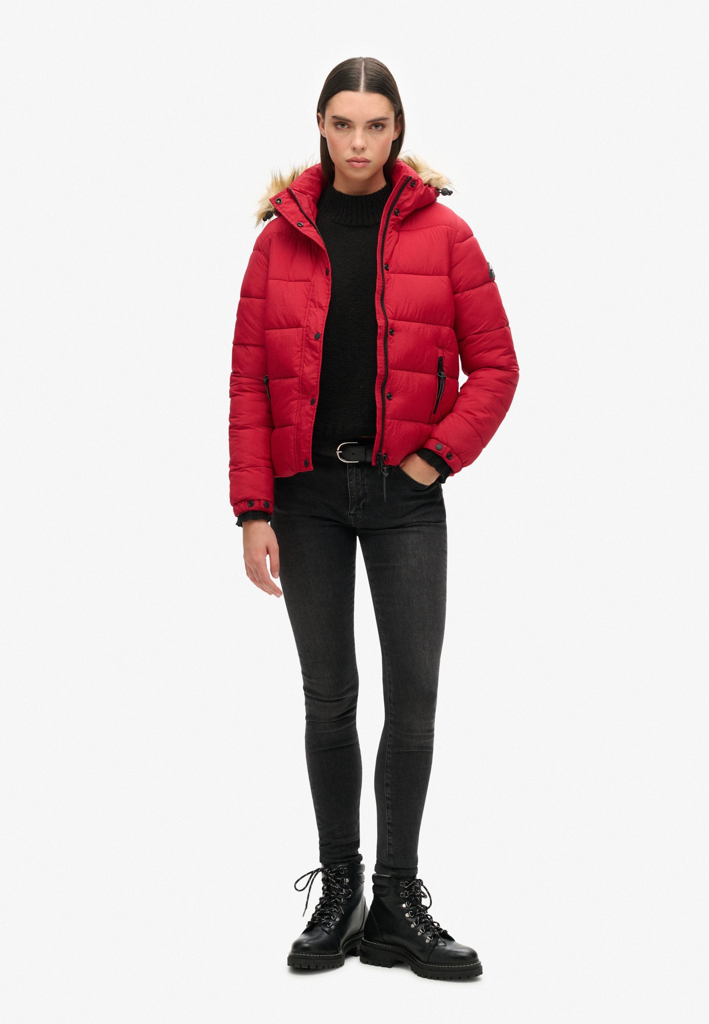 Superdry & Co HOODED MID LAYER