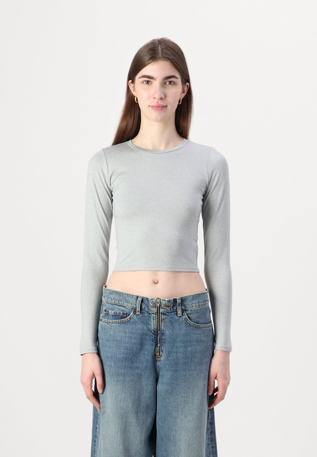 Hollister Co. FLAT SEAMLESS CREW