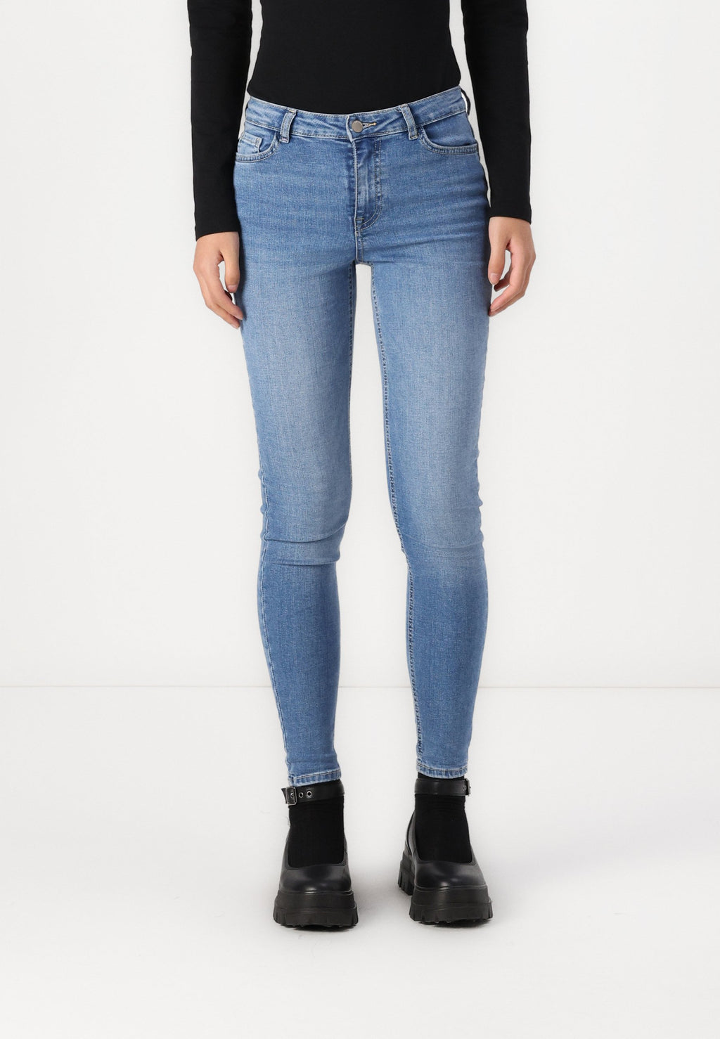 JDY Skinny fit JDYFINA Mid waist Ankle length
