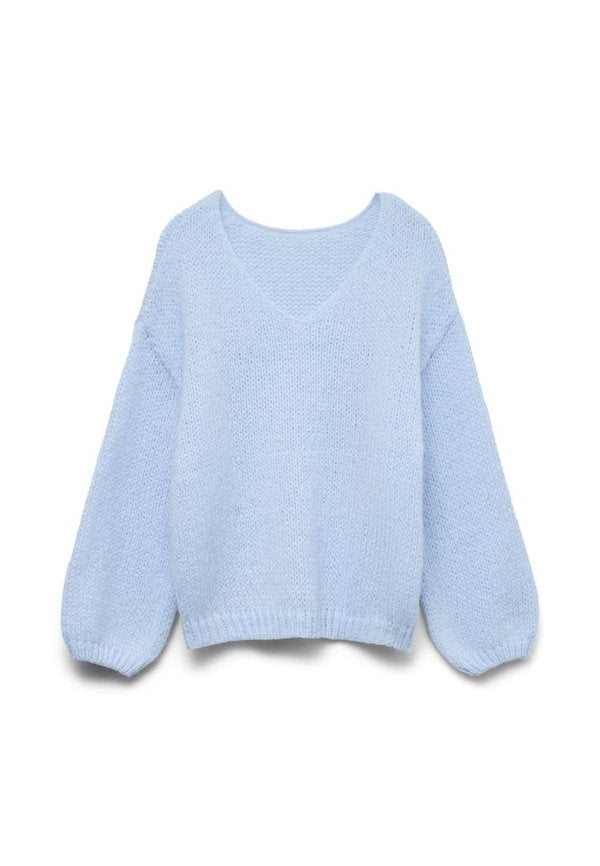 Vero Moda Knitted VMMAYBE Knitted - Jumper - blue