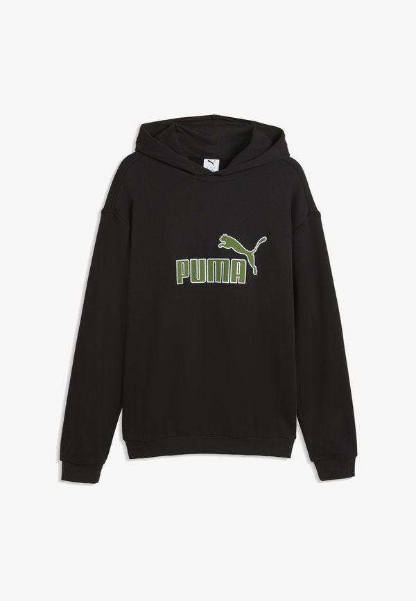 Puma ESSENTIALS ELEVATED NO. 1 RELAXED HOODIE - Hoodie - black