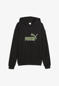 Puma ESSENTIALS ELEVATED NO. 1 RELAXED HOODIE - Hoodie - black