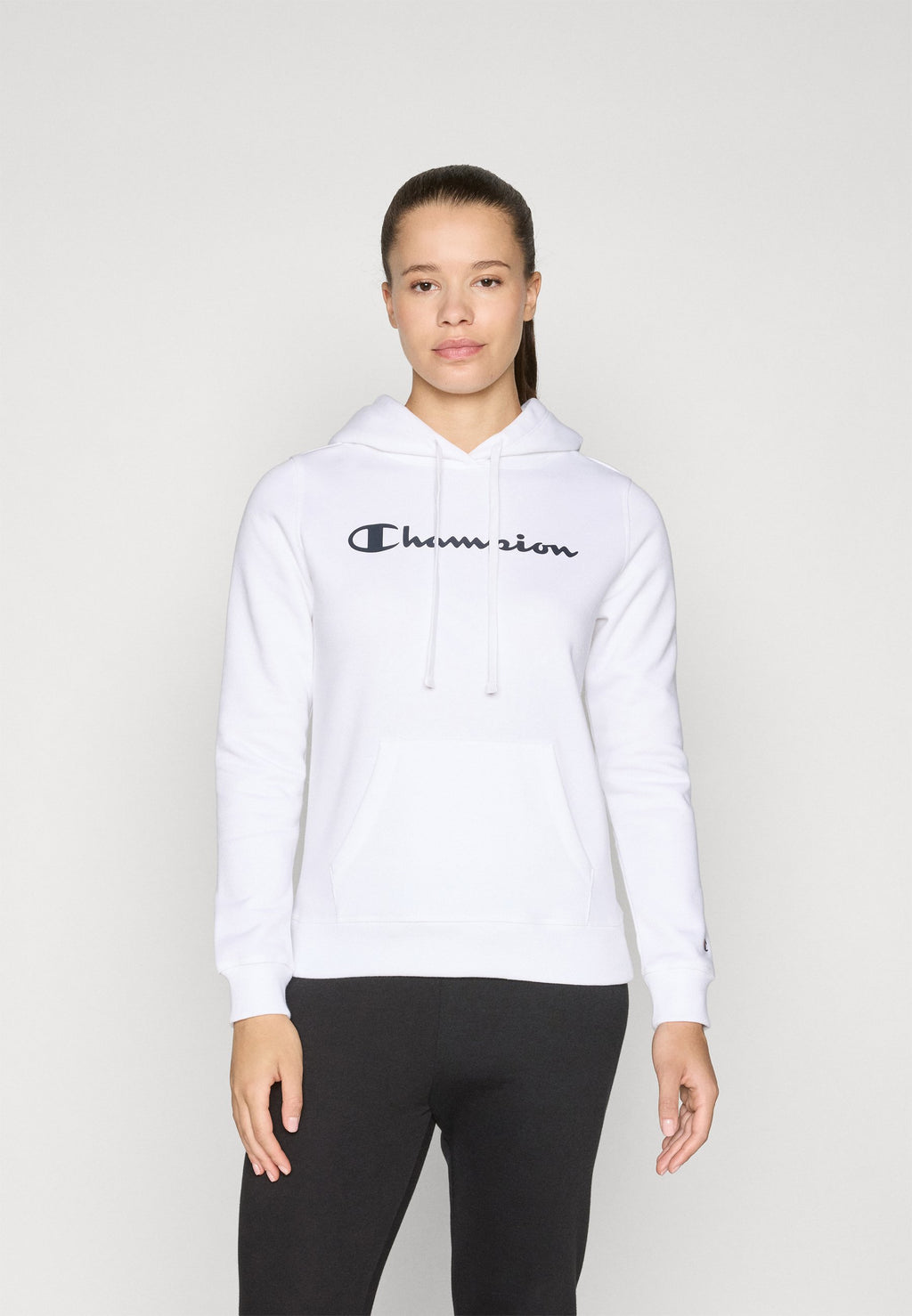 Champion BASICS HOODIE LARGE LOGO