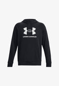 Under Armour RIVAL LOGO  - Hoodie - schwarz