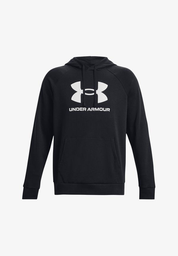 Under Armour RIVAL LOGO  - Hoodie - schwarz