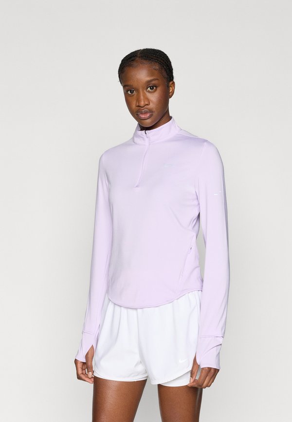 Nike Performance SWIFT - Long sleeved top - violet mist/reflective silver-coloured