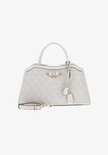 Guess LINDSEY UMHÄNGETASCHE - Handbag - beige