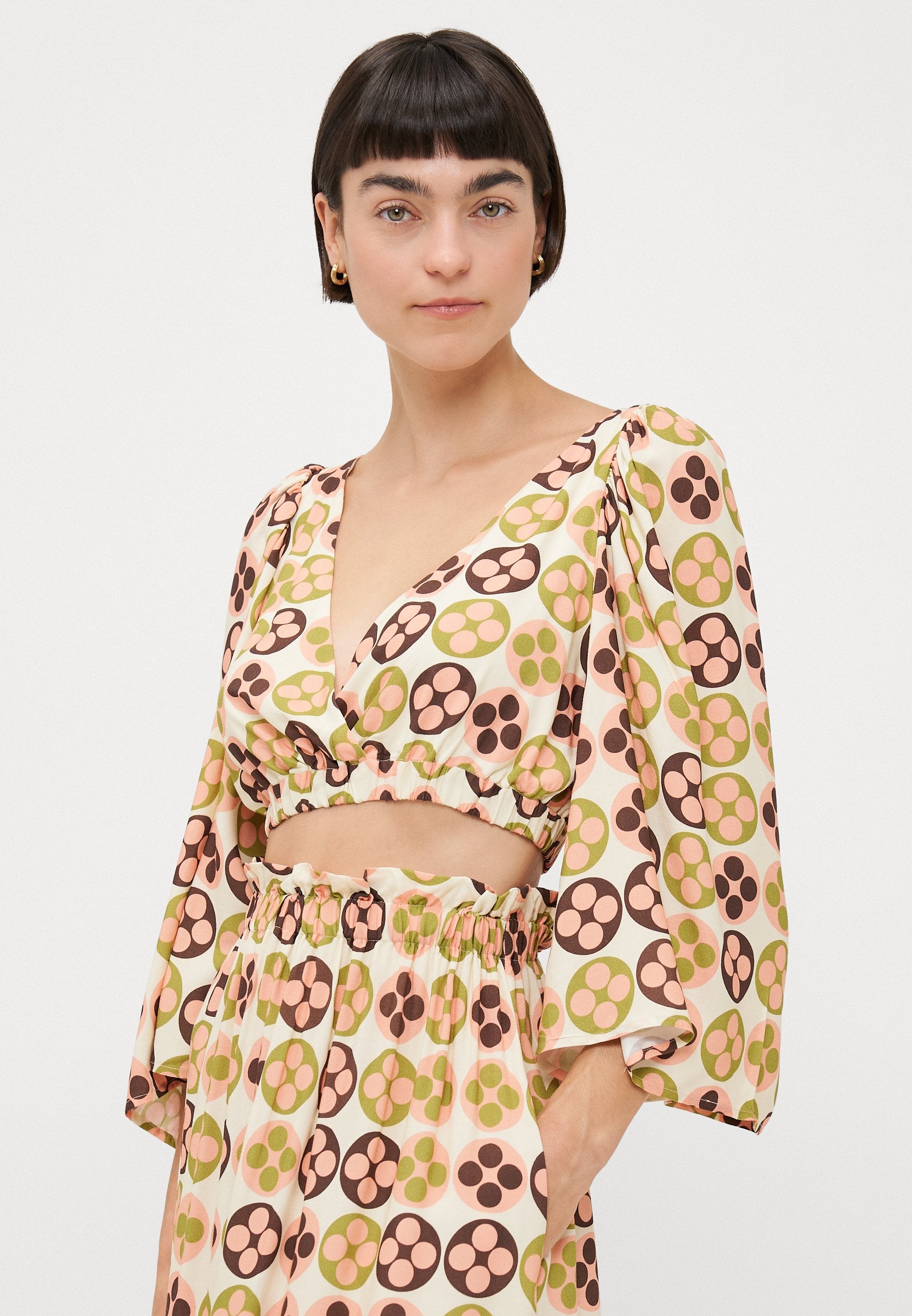 ADRIANA DEGREAS GIARDINO SKIRT SET