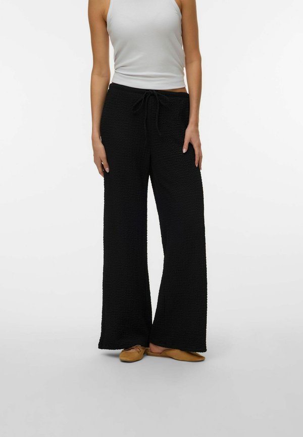 Vero Moda VMANITA High waist - Trousers - black