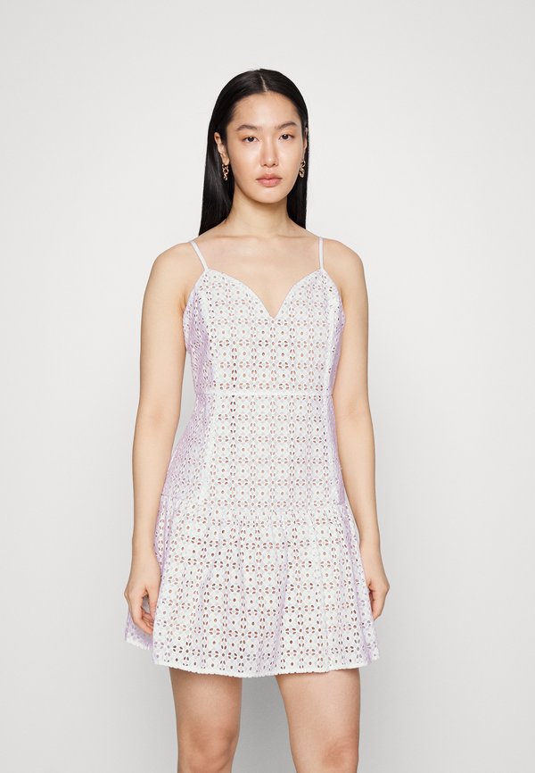 MICHAEL Michael Kors EYELET MIDI