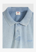 Levi's® AUTHENTIC POLO - Polo shirt - garment dye stormy sea - blues