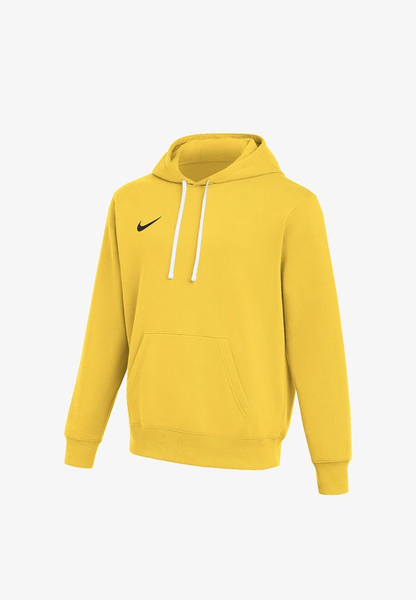 Nike Sportswear PARK FUSSBALL - Hoodie - gelbschwarz