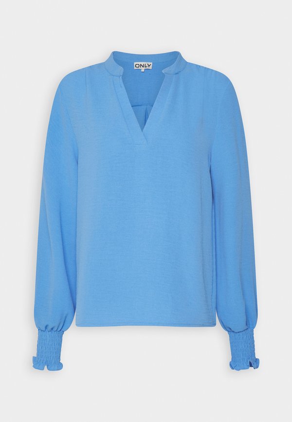 ONLY ONLMETTE V-NECK LS SMOCK TOP NOOS WVN - Blouse - provence