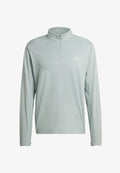 adidas Performance ADI365 ZIP - Long sleeved top - sage