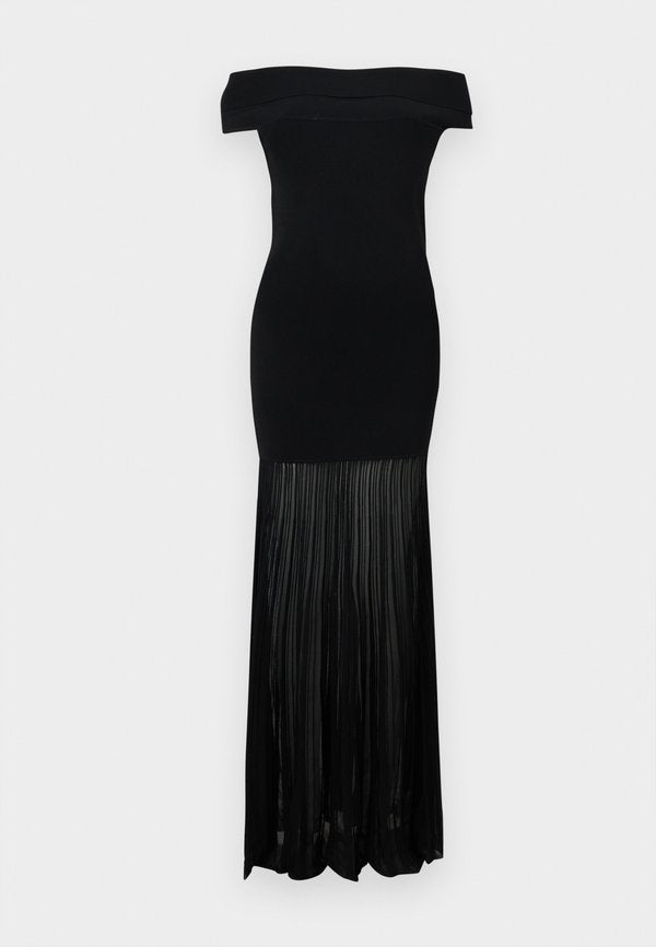 MICHAEL Michael Kors FOLD OVER SHEER MAXI