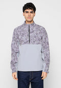 Lyle & Scott GOLF PRINTED HALF ZIP WINDJAMMER JACKET